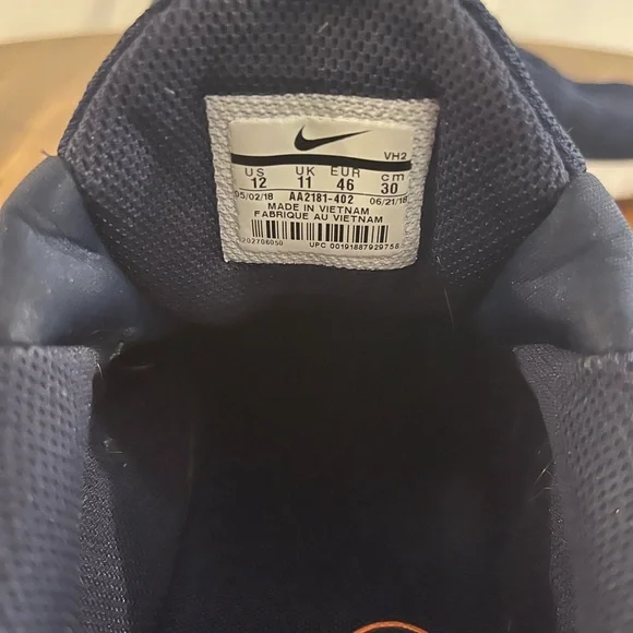 Nike Viale Navy Men’s shoes - Picture 3 of 4